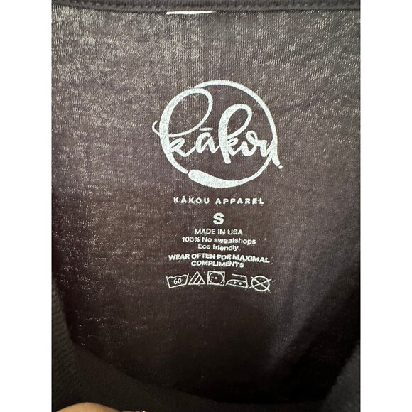 Kakou Apparel Hawaiian Merrie Monarch Hilo Hawaii Kahiko Hula Dancer T-Shirt S - Picture 5 of 5